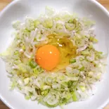釜玉中華そば(卵、ネギ、ブラックペッパー)（釜玉中華そば 世田谷製麺所 足立店）