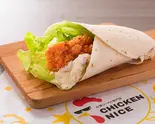 サクサクチキンの台湾ブリトー Crunchy Taiwanese Chicken Burrito（台湾ジーパイ専門店 CHICKEN NICE 月寒東3条）