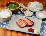 ベーコン定食（焼きたて・ひもの定食 ひもの野郎 大阪駅前第1ビル店）