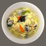 五目ラーメン Ramen with Mixed Vegetables, Meat, and Seafood(中国料理 みんらく)