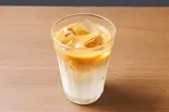 アイスカフェオレ(珈琲工房 ありいづみ 煙草店 原宿)