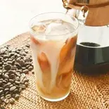 アイスカフェオレ（【アサイー＆ピタヤ】美食腸活cafe101）