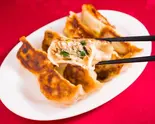 手作り焼き餃子 Homemade Pan-Fried Dumplings（中国料理 竹園 百年橋店）