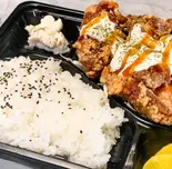 『店主一押し』唐揚げタルタル弁当（野球食堂グランドスラム）