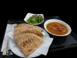 セットA(チキンカレーセット)Curry Naan（LIKE FOOD津田沼）