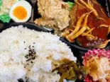 【人気NO.5】ハンバーグ＆唐揚げ弁当（【ご飯増量無料】弁当と焼き鳥 いっちゃん）
