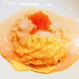 明太クリームソースオムライス（オムライス研究所）