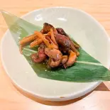 鰻肝煮付け(鮨、鰻の割烹勘べえ)