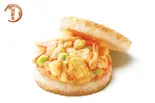 モスライスバーガー海鮮かきあげ(塩だれ)(モスバーガー 薬院店)