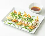 ネギマヨ餃子(5個入り)Spring Onion ＆ Mayonnaise Gyoza Dumpling（台湾牛肉炒飯 新宿店 Taiwan Beef Fried Rice）