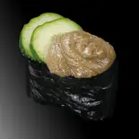 【軍艦】かにみそ（すし魚銀 JR千葉駅前店）