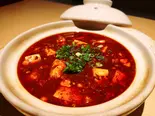 土鍋麻婆豆腐（萬来仙閣）