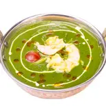 ほうれん草海老 Sag prawn（INDIAN RESTAURANT SAINO）