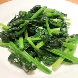ホウレン草とアンチョビのソテー（mangetsu）