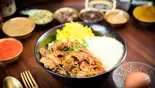 スタミナガーリック豚丼・ Stamina Garlic Pork Bowl（NAMASTE）