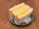 厚焼きタマゴサンドセット（cafe蔵）
