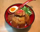 チャーシュー丼 (中)（らーめん日出屋）