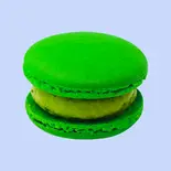 抹茶マカロンGreentea Macaron（韓国風カフェ ジャイアントコーヒー Korean style café GAIANT COFFEE[자이언트 커피]）