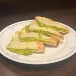 【新商品】抹茶チーズナン Matcha Cheese Naan（インドネパールビリヤニカレー創作料理サムジャナ）