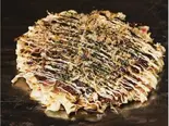 お好み焼き イカ（鉄板居酒屋 月のうさぎ）
