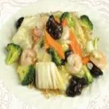 エビ焼きそば 虾仁炒面（台湾料理 金彩）
