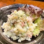 ハムのポテトサラダ（炭火焼居酒屋ハム）