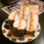 一度は食べたいポーク玉子おにぎり（わったー食堂）
