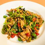27.黄牛肉の炒め(小炒黄牛肉)（湘逢中華料理）