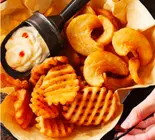 ダブル(お好きなポテト2種類 お好きな ソス1種類) Double (2 Kinds of Potatoes + 1 ソス)(カレーハウス北野)