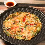 海鮮たっぷりチヂミ(韓国料理オイソ)