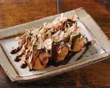 こだわりソースの揚げたこ焼（山内農場 博多駅前通り店）