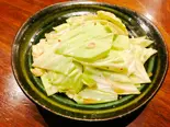 酒盗キャベツ炒め(つきじ板前ダイニング斬)