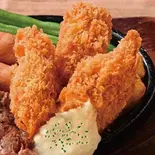 カキフライ(1個)（1ポンドのステーキハンバーグ タケル 日本橋オタロード店）