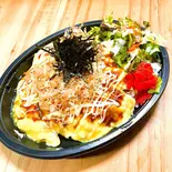 お好み焼き風オムライス（GB's CAFE area1 圧倒的コスパ！！）