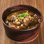 和風牛すじカレー極太春雨（白金食堂）