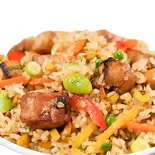 チキンフライドライス Chicken Fried Rice（グムティー ヒル インド ネパール レストラン＆バー）