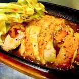 チキンステーキ定食(旭 居酒屋)