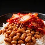 【人気No.1】キムチ納豆ご飯(腸活・発酵パワー)（【納豆一筋】納豆館）