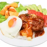 ロコモコセット/Loco Moco Set（ハワイアンダイニング ワイキキプラス フタゴ）