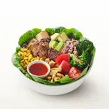 グリルドチキン＆ワイルドライスのチリボウル+アボカド(1/4) Grilled Chicken＆Wild Rice Chili Bowl+Avocado(1/4（クリスプサラダワークス 有明ガーデン店 CRISP SALAD WORKS ARIAKE GARDEN）