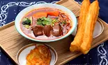 牛バラ煮込みスープ米粉麺セット/红烧牛腩粉套餐（桂林米粉麺 米道）