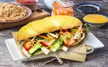 豚バラ香辛料焼きバインミーBánh mì thịt heo quay(バインミーゴンゴン高田馬場店,ベトナムサンドイッチ専門店)