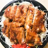 ソースヒレかつ丼（もとらく弁当）