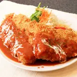 大とんかつ定食（洋食 夢たまご）