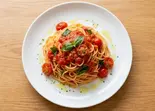 ヘルシートマトソーススパゲッティ（Food Bar Acci）