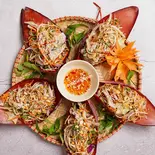 nộm tai hoa chuối 豚耳とバナナフラワーのサラダ(QUAN VIET 88 KUSHITAN)