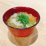 ごろごろ野菜と豚肉の自家製豚汁【小】（大分 とり天 豚天 天洋軒 清水店）