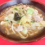 野菜炒めラーメン 醬油味 麵大盛り（町中華つる平）