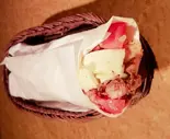 チキンチーズケバブラップChicken Cheese Kebab Wrap（インド料理 ケバブ ＆ ビリヤニ ハウス Indian Restaurant Kebab ＆ Biryani house）