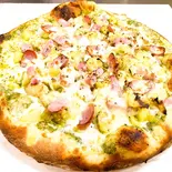 ジャガイモとベーコンのジェノベーゼ(加悦の美味しいピザ店)